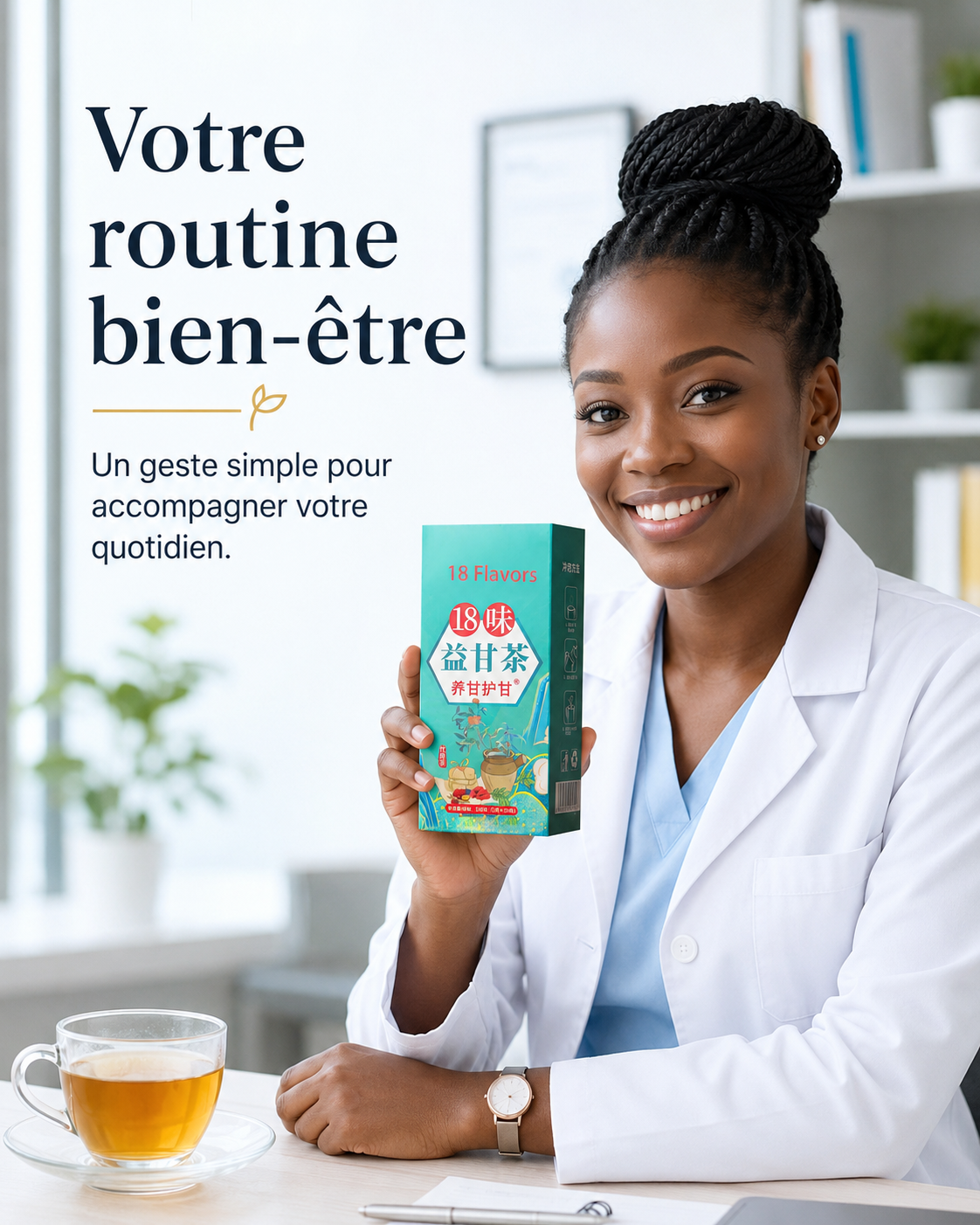 Thé  Ye Gan pour une Meilleure Santé