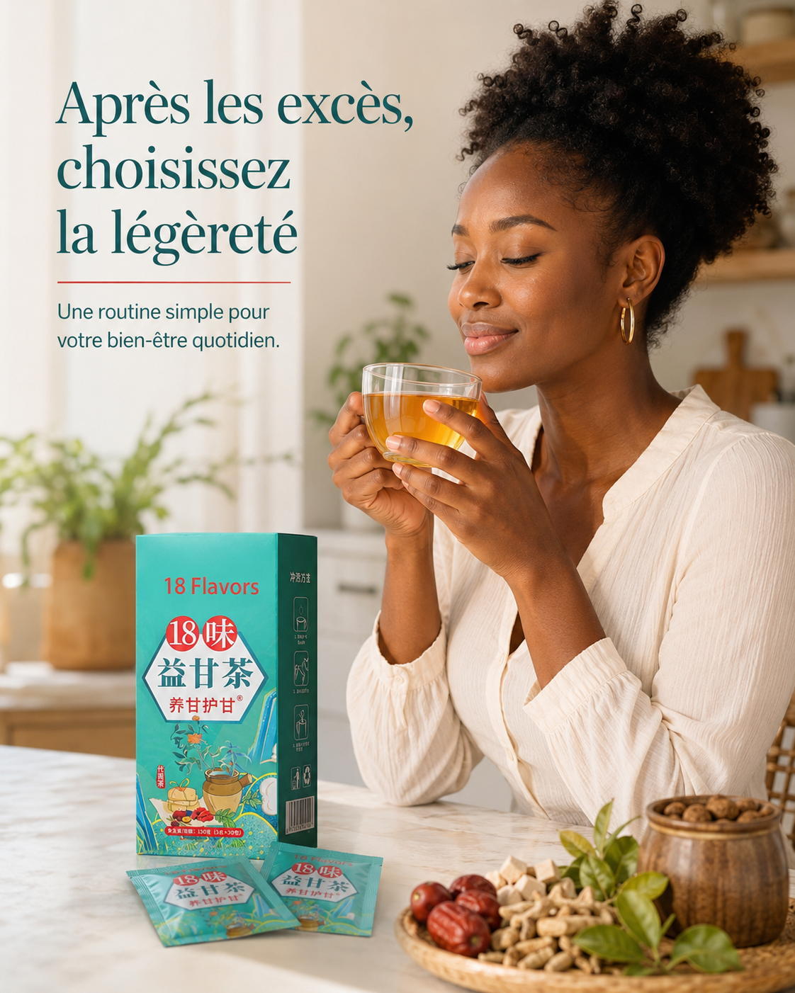 Thé  Ye Gan pour une Meilleure Santé