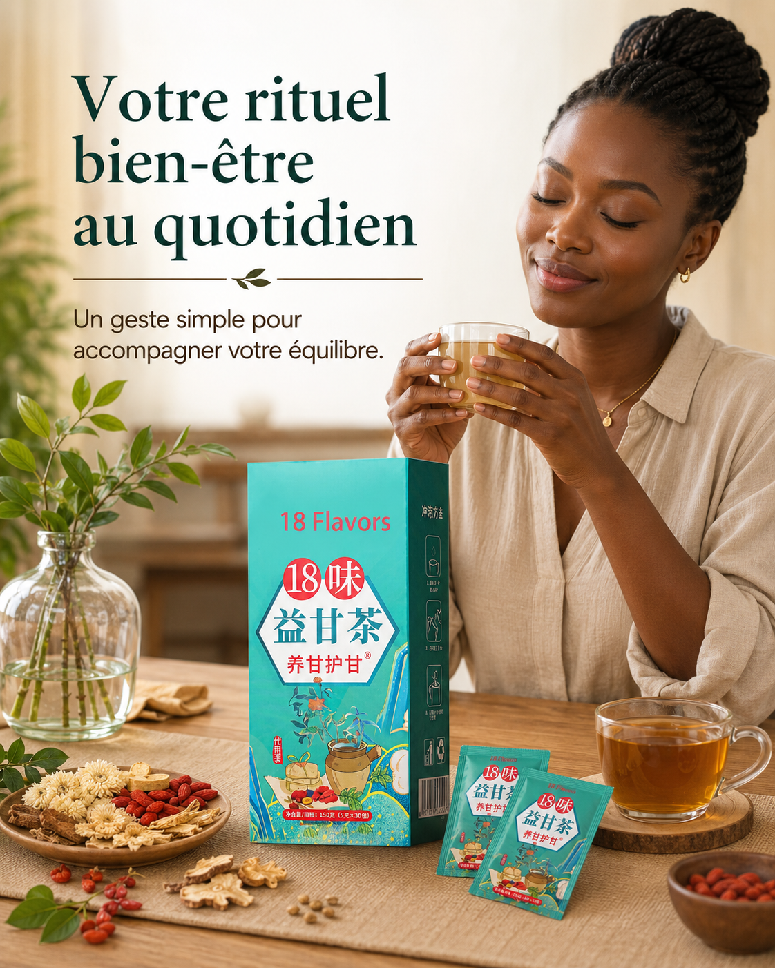 Thé  Ye Gan pour une Meilleure Santé