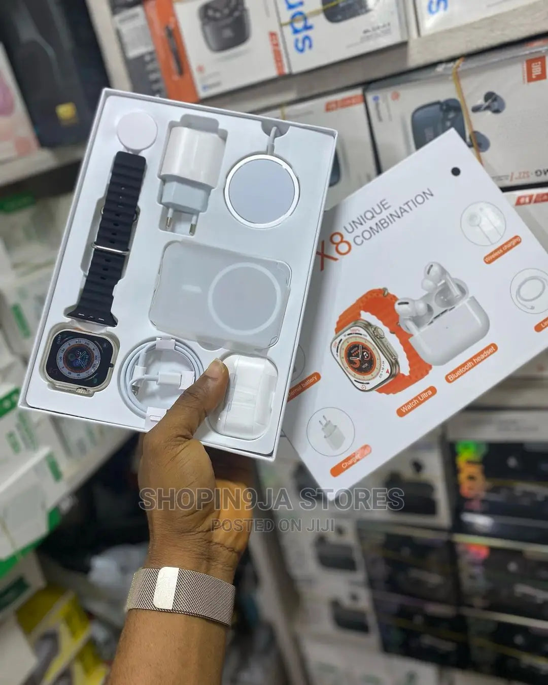 x8 unique combinaison